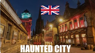 Haunted City Edinburgh Royal Mile II Old Town Walking Tour II Scotland United Kingdom 🇬🇧 [upl. by Annaoj]