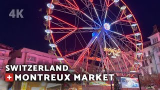 4K MONTREUX MARKET  SWITZERLAND  Part 2 [upl. by Oeflein]