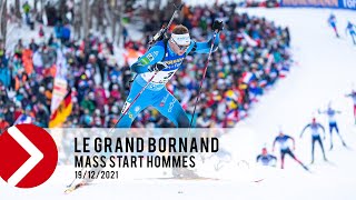 MASS START HOMMES  LE GRAND BORNAND 2021 [upl. by Itoc318]