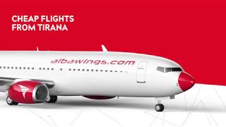 Cheap flights from TIRANA starting from 50€ [upl. by Erodaeht]