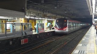 上水站月台 未完全安裝閘門 MTR Sheung Shui station without platform gates [upl. by Na]