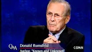 QampA Donald Rumsfeld [upl. by Duyne]