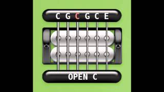 Perfect Guitar Tuner Open C  C G C G C E [upl. by Acissaj]