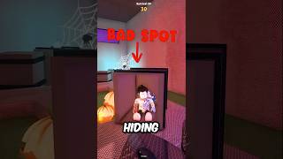 BEST HIDING SPOT in MM2 Roblox roblox mm2 shorts [upl. by Aneleasor922]