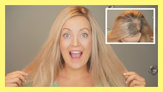 NO Clip Hair Topper Review ThinHairThick  Allisons Journey [upl. by Atiuqad]