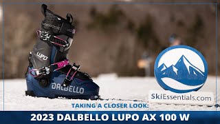 2023 Dalbello Lupo 100 AX W Ski Boots Short Review with SkiEssentialscom [upl. by Karlens]