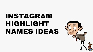 Instagram Hightlight aesthetic names ideas 2022 instagramhighlight creativevibes [upl. by Gnahk]