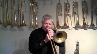 Conn 6H vs King 3B Trombone Play Test at The Brass Exchange [upl. by Ednutey994]