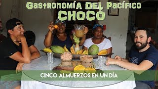 ¡5 ALMUERZOS EN UN DÍA ¿Qué comer en el Pacífico Colombiano [upl. by Novahc880]