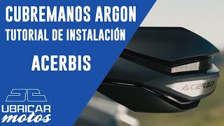 Cubremanos ARGON Acerbis  Tutorial de Instalación [upl. by Ateloj]