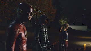 Arrowverse Trinity vs EarthX Doppelgangers  Crisis on EarthX Part 2 HD [upl. by Eiclek261]