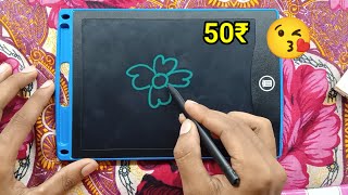 Lcd Writing Tablet Review  Lcd Writing Tablet Unboxing  Lcd Writing Pad Unboxing and Review [upl. by Idnor]