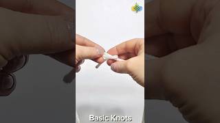 18 Basic Grapevine Knot Tying Tutorial Macrame shorts knot rope [upl. by Akehsay]