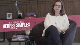 Herpes simples por Dra Rosemary Mendes [upl. by Edaw]