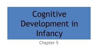 5 Cognitive Development in Infancy [upl. by Seed]