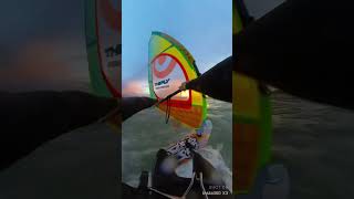 Light Wind session🥹🌊windsurf surf wind waves foryou [upl. by Harolda]