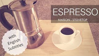 Comment faire un bon café espresso avec une cafétière italienne [upl. by Anileda]