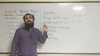 Ionizing and non Ionizing radiations and types of ionizing radiation L1 Med Phy [upl. by Erret]