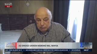 Háború Ukrajnában  Nógrádi György 20241011  HÍR TV [upl. by Eanrahc]