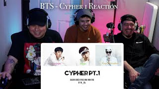 BTS CYPHER PT 1 REACTION [upl. by Enitselec864]