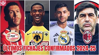 Nuevos REFUERZOS CONFIRMADOS y rumores en esta Temporada 202425  Cuti Suena para el Madrid y Mas [upl. by Menzies264]