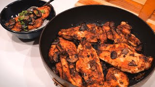 Chicken Marsala amp Mushrooms Recipe [upl. by Osmen]