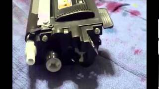 How to refill  reset brother TN210 toner cartridge  Brother HL3070CW [upl. by Eliezer]