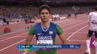 Athletics  Mens 200m  T46 Final  London 2012 Paralympic Games [upl. by Gregg129]