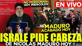 ¡IMPORTANTE🔴 ISRAEL TRAICIONA A NICOLAS MADURO  COMUNICAN QUE CAPTURARAN AL DICTADOR  HOY [upl. by Hole476]