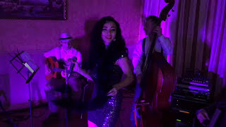 INGrid  Vive Le Swing  Kava Swing original cover  Accordion guitar double bass vocal [upl. by Ailama]