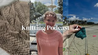 Tolsta Tee Book Club Cardigan Vanilla Socks and more Knitting Podcast ep 2 [upl. by Alhsa]