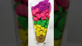 Very Satisfying and Relaxing Kinetic Sand ASMR Drop and squish [upl. by Olegnad]