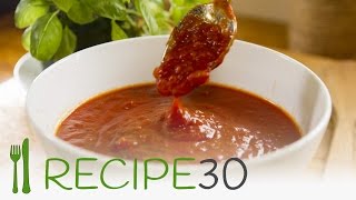 The Best Tomato Sauce Youll Ever Make RestaurantQuality  Epicurious 101 [upl. by Christina]