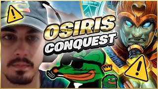 OSIRIS UNA BUILD RARETA  Julio  Smite Ranked Conquest DuoQ Zylux 🚀 [upl. by Aramal]