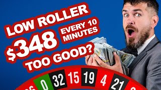 FOUR BY FOUR  TOP LOW ROLLER ROULETTE STRATEGY MASSSIVE WIN  Bet With MO [upl. by Mitchael378]