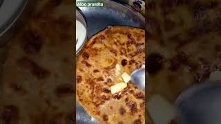 Aloo paratha breakfast lunch shorts viral [upl. by Millhon]