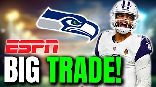 ITS THEM WE WANT NOW SEATTLE SEAHAWKS TRADE NEWS TODAY [upl. by Nyrol]