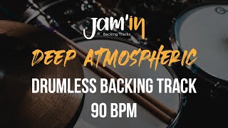 Deep Atmospheric Drumless Backing Track 90 BPM [upl. by Notlim]