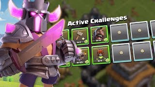 PEKKA King At Your Disposal Clash of Clans June Season Challenges [upl. by Iloj]