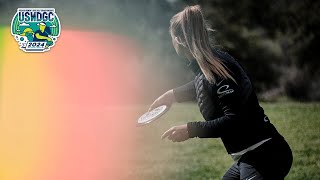 Round 1  2024 United States Womens Disc Golf Championships [upl. by Taggart]