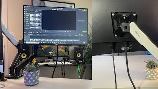 Nearhub Monitor Arm The Key to Maximizing Your Desk Space [upl. by Elstan]