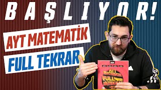 AYT Matematik Full Tekrar Kampı Başlıyor  2024 AYT Full Tekrar [upl. by Berny]