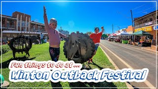 Fun things to do at the Winton Outback Festival [upl. by Kcirdahc]