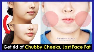 How to get rid of Chubby Cheeks Lost Face Fat and make your Face Slimmer  Face Yoga and Massage [upl. by Onin980]