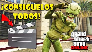 GTA v ONLINE todos los decorados de pelicula SOLOMON ubicacion summer DLC 150000 [upl. by Idmann]