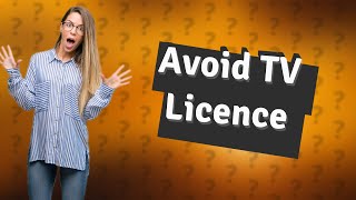 How to avoid paying TV Licence [upl. by Mcdowell]