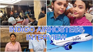 INDIGO CABIN CREW interview 2024 selected or rejected 🙅‍♀️  Kolkata cabin crew interview march [upl. by Jankell]