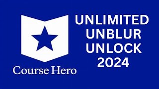 How to unblur course hero 2024 New Method [upl. by Cila285]