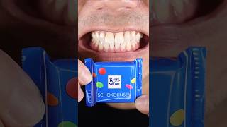 Praline Edelnugat Ritter SPORT Cubes Classic Chocolate ASMR [upl. by Eisset]