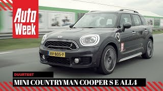 Mini Countryman Cooper S E All4  AutoWeek duurtest [upl. by Gombosi584]